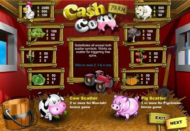 Cash CowVideo Slot