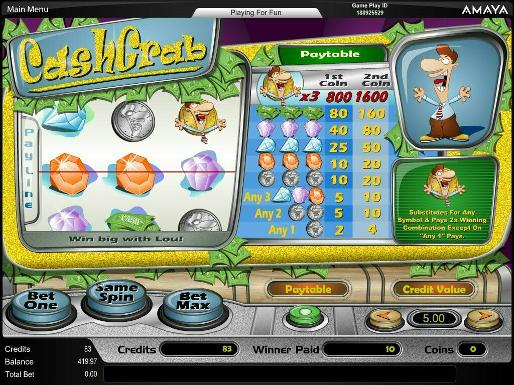 Cash GrabVideo Slot