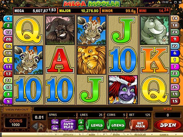 Mega MoolahVideo Slot